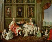 Wenceslaus Werlin GroBherzog Leopold mit seiner Familie oil painting